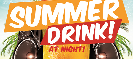 Summer drink at night